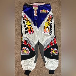 Vintage 90s Pro Grip Passion Motocross Motorbike Mens Racing Pants MEASUREMENTS